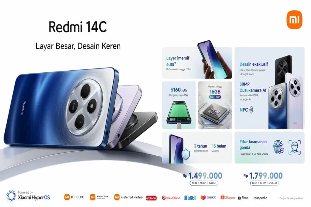 Xiaomi Redmi 14C PostingMart