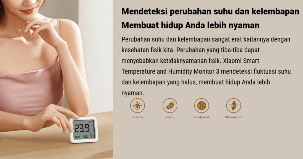 Fitur Mi Temperature and Humidity Monitor 3-PostingMart com